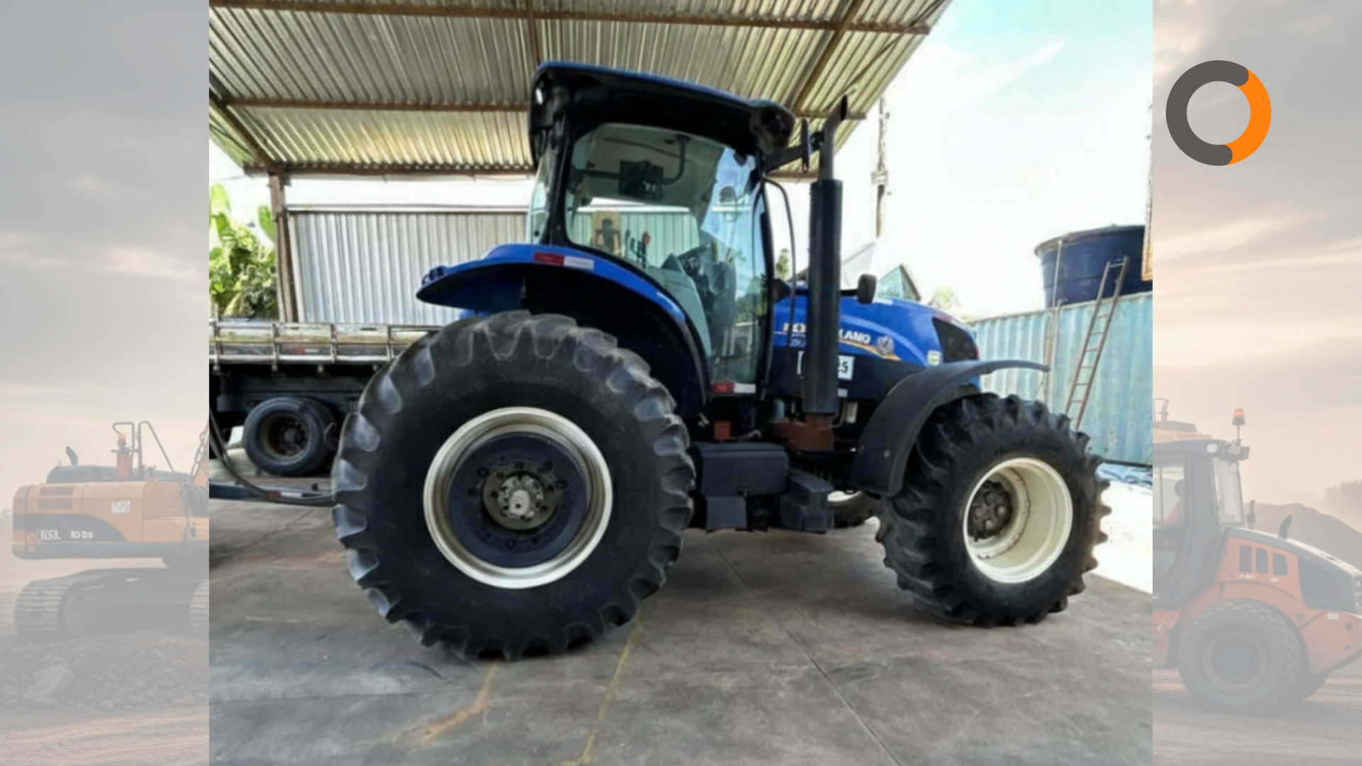 Trator de Pneus foto 3